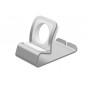 DrPhone SSH2 - Apple Watch Houder - Aluminium - Oplaadstation - Zilver