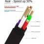 DrPhone PS5-Y - 2 Meter Kabel - USB-C - Oplaadkabel – 18W Dubbele Qualcom 3.0 Quick Charge - Adapter - Snel Lader – Zwart