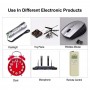 DrPhone BD8 – Batterij lader - Oplader - 8 Poorten - Usb -- AA – AAA - Overbelasting Bescherming – Oplaadbaar - Wit