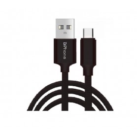 DrPhone PS5-Y - 2x 2 Meter Kabel - USB-C - Oplaadkabel – 18W Dubbele Qualcom 3.0 Quick Charge - Adapter - Snel Lader – Zwart