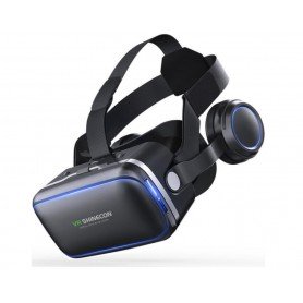 Shinecon® 6.0 Pro - 3D Virtual Reality Bril IMAX 3D - Ingebouwde VR Hoofdtelefoon - IOS/Android