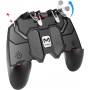 DrPhone GX7 Mobiele Game Controller - 4 Triggers [6 Vingerbediening] - Shooter Trigger Koelventilator - Power Bank (1200 mAh)