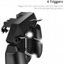 DrPhone GX7 Mobiele Game Controller - 4 Triggers [6 Vingerbediening] - Shooter Trigger Koelventilator - Power Bank (1200 mAh)