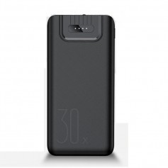 DrPhone HyperCell2 - 30.000 mAh Power Bank 2A Lader -2 USB Poorten met LED Lamp - Wit