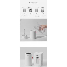 DrPhone H20 Plus - Humidifier H2O - Luchtbevochtiger – Verdamper – Aromatherapie - Geurverspreider – Grijs