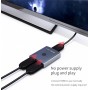 ACASIS 4K 30HZ bidirectionele schakelaar HDMI 2.0 1X2 - 2X1 Splitter – Switch- Dubbele Scherm Converter Adapter - Grijs