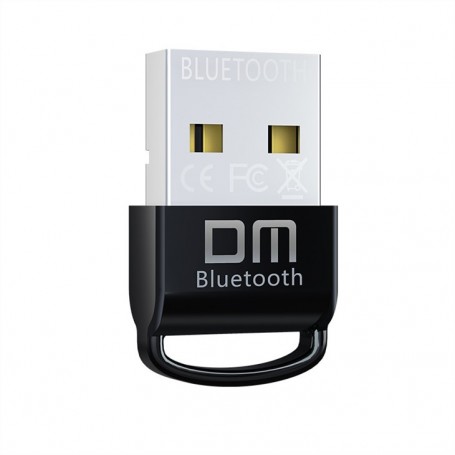 DrPhone DM30 Mini Bluetooth 5.0 Dongle Adapter - 10 tot 20m bereik– Datatransmissiesnelheid tot 3Mbps - Zwart
