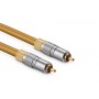 DrPhone DCA RCA Male naar Male Digitale Coaxiale Audio Video SPDIF Kabel - Goud/Zilver – 1M