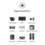 DrPhone DCA RCA Male naar Male Digitale Coaxiale Audio Video SPDIF Kabel - Goud/Zilver – 1M