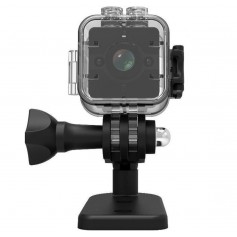 DrPhone SQ Series - Mini WiFI Camera - 2MP Waterdichte Sport Recorder - Full HD 1920x1080 - Super Wide Lens 155° - Zwart