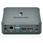 Elementkey AIR1 - i5-8265U - 8GB RAM + 256GB NVME SSD + 1TB HDD + Windows 10 + AC WIFI + BT - Zwart