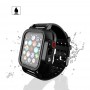 DrPhone 3 in 1 Allround bescherming TPU Case geschikt voor de Apple Watch 4 – 44 mm – Zwart