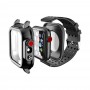 DrPhone 3 in 1 Allround bescherming TPU Case geschikt voor de Apple Watch 4 – 44 mm – Zwart