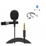 DrPhone - PX3® Lavalier Microfoon met Clip + Bluetooth 2 in 1 Splitter 3.5mm Jack - Voor Apple iPhone / iPad met Apple Lightning