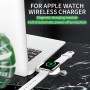 DrPhone D1 - Draadloze Apple Watch Magnetische oplader - Series 5 / 4 / 3 / 2 of 1 / Nike / 44mm 40mm / 42mm / 38mm - Wit