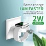 DrPhone D1 - Draadloze Apple Watch Magnetische oplader - Series 5 / 4 / 3 / 2 of 1 / Nike / 44mm 40mm / 42mm / 38mm - Wit