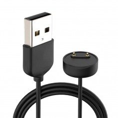 DrPhone XMB2 Magnetische Oplaadsnoer - Kabel - USB-oplader Geschikt voor Xiaomi Mi Band 5 & 6 - Zwart