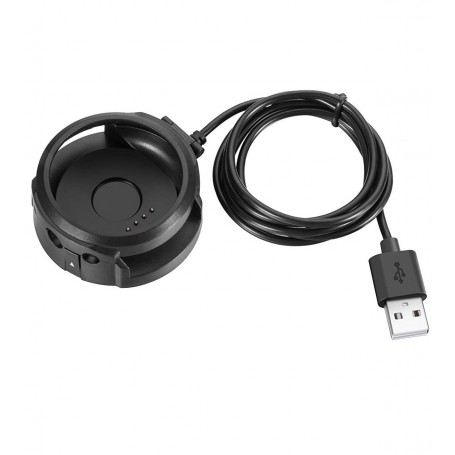 DrPhone AS1 Oplader – USB Oplaadkabel – Dock – Geschikt voor Xiaomi Huami Amazfit 2/2S Stratos A1609 – 1M – Zwart