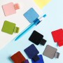 DrPhone Zelfklevende PU Lederen Pen Clip - Elastische Loop Voor Notebooks Tijdschriften Klemborden Pennen Houder Etc – Groen