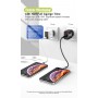 DrPhone OPS 2 - Quick Charge 18W Thuislader + 2 Meter Magnetische iPhone/iPad Lightning 3A - Led Lightning - USB oplader