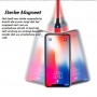 DrPhone OPS 2 - Quick Charge 18W Thuislader + 2 Meter Magnetische iPhone/iPad Lightning 3A - Led Lightning - USB oplader
