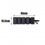 DrPhone SunPowerX1 Series - Opvouwbare 8W Zonnecellen (4 panelen) - 5V 2A Draagbare Zonnepanelen voor Alle Smartphones