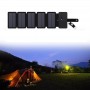 DrPhone SunPowerX1 Series - Opvouwbare 10W Zonnecellen (5 panelen) - 5V 2.1A Draagbare Zonnepanelen voor Alle Smartphones