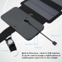 DrPhone SunPowerX1 Series - Opvouwbare 10W Zonnecellen (5 panelen) - 5V 2.1A Draagbare Zonnepanelen voor Alle Smartphones