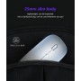 DrPhone DML Draadloze Muis 2.4Ghz met 7 Kleuren verlichting- Stille muis – Oplaadbaar - Mat Rosegold