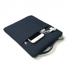 DrPhone S05 Tablet Beschermhoes tot 11 inch – Sleeve met handvat - Donkerblauw