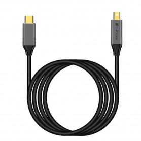 DrPhone MD-C2 - USB-C naar Mini DisplayPort kabel - Adapter - 4K UHD - HDCP - 3D - 1.8 meter - Zwart