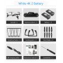 LUXWALLET SG-ProX - Camera Drone Beginner / Kids - App Control - Volg Functie - Geen vliegbewijs nodig - 2x Accu 