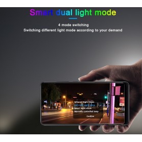 DrPhone PTZ-360 - IP Camera met Kleuren Nachtvisie met Sony CMOS - CCTV - H.265 - ONVIF - 8MP - Full HD / 4K – Zwart