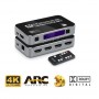 DrPhone Arc Series 4K HDMI HDR Switch 4-in-1 uit – HDR10 – 2.0 HDCP – 4K 60Hz – Afstandsbediening – SPDIF - 3D - PC / TV
