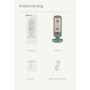 DrPhone AirX12 – Draagbare Mini Ventilator – Dubbele Luchtkoeler– 3 Versnellingen Inclusief Accu – In– Groen