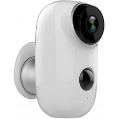 DrPhone SC1 – Security Camera – Draadloos – HD Camera - 130° Kijkhoek – Waterdicht – Bewegingsdetectie – Nachtzicht – Wit