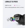 LUXWALLET SG PROX5 - 30Km/h - 200 Gram - Full HD 1080P Camera - Geen vliegbewijs - 2MP - Drone - Quadcopter - RC + 2x Accu
