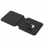 DrPhone iOM2 - 15W Opvouwbare Lader - Qi Magnetische Draadloze Oplader - Geschikt voor Magsafe / iPhone / iWatch - Zwart
