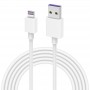 DrPhone LS1 USB Lader Stekker Oplader + Kabel 2.4A- 3 Meter - Oplaadkabel – Adapter – Geschikt voor o.a Apple iPhone /iPad/iPod