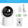 DrPhone CCS3 - Full HD - 2MP - 1080P Camera - Draadloze Wifi Camera Beveiliging CCTV Compatibel Alexa / Google