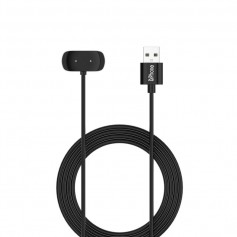 DrPhone USB Oplaadsnoer – Oplaadkabel – Oplader – Geschikt voor Amazfit GTS 2 / GTR 2 /Pop / Zepp e/Zepp z – 1M – Zwart