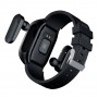 DrPhone DualX4 - Smartwatch Mannen - Horloge met Oordopjes - Bluetooth 5.0 Koptelefoon IOS / Android - Zwart