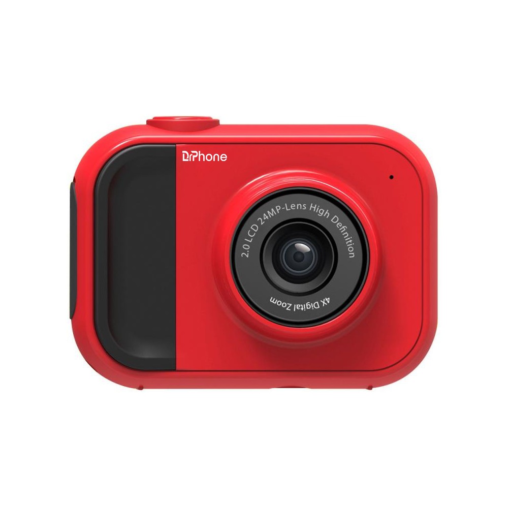 Inloggegevens cap vorst DrPhone DKC Digitale Kindercamera - 1080P - 24 Megapixel -2 Inch Scherm -  4x zoom inclusief 32 GB Geheugenkaart –