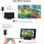 DrPhone NSD3 HDMI Switch TV Dock - 1080P - Oplaadstation – Geschikt voor Nintendo Switch - Zwart