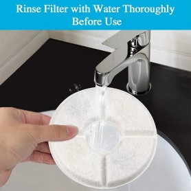 DrPhone AluPet Filter - Drinkfontein Filters - Navulling Set: 12 Stuks - Voor Katten en Honden  (9 Maanden)