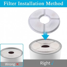 DrPhone AluPet Filter - Drinkfontein Filters - Navulling Set: 12 Stuks - Voor Katten en Honden  (9 Maanden)