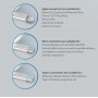 DrPhone MAG - 3A Kabel - Magnetisch Oprolsysteem - Geschikt voor Apple Lightning - iPhone - iPad - 1 Meter Oplaad kabel – Wit
