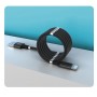 DrPhone MAG - 3A Kabel - Magnetisch Oprolsysteem - Geschikt voor Apple Lightning - iPhone - iPad - 1 Meter Oplaad kabel – Wit