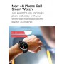 DrPhone SW12 Instinct - 4G LTE Smartwatch Mannen - Android 7.1 met 3GB Ram 32B Opslag - GPS - Gezicht ID - 2x Camera - Zwart