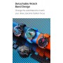 DrPhone SW12 Instinct - 4G LTE Smartwatch Mannen - Android 7.1 met 3GB Ram 32B Opslag - GPS - Gezicht ID - 2x Camera - Zwart